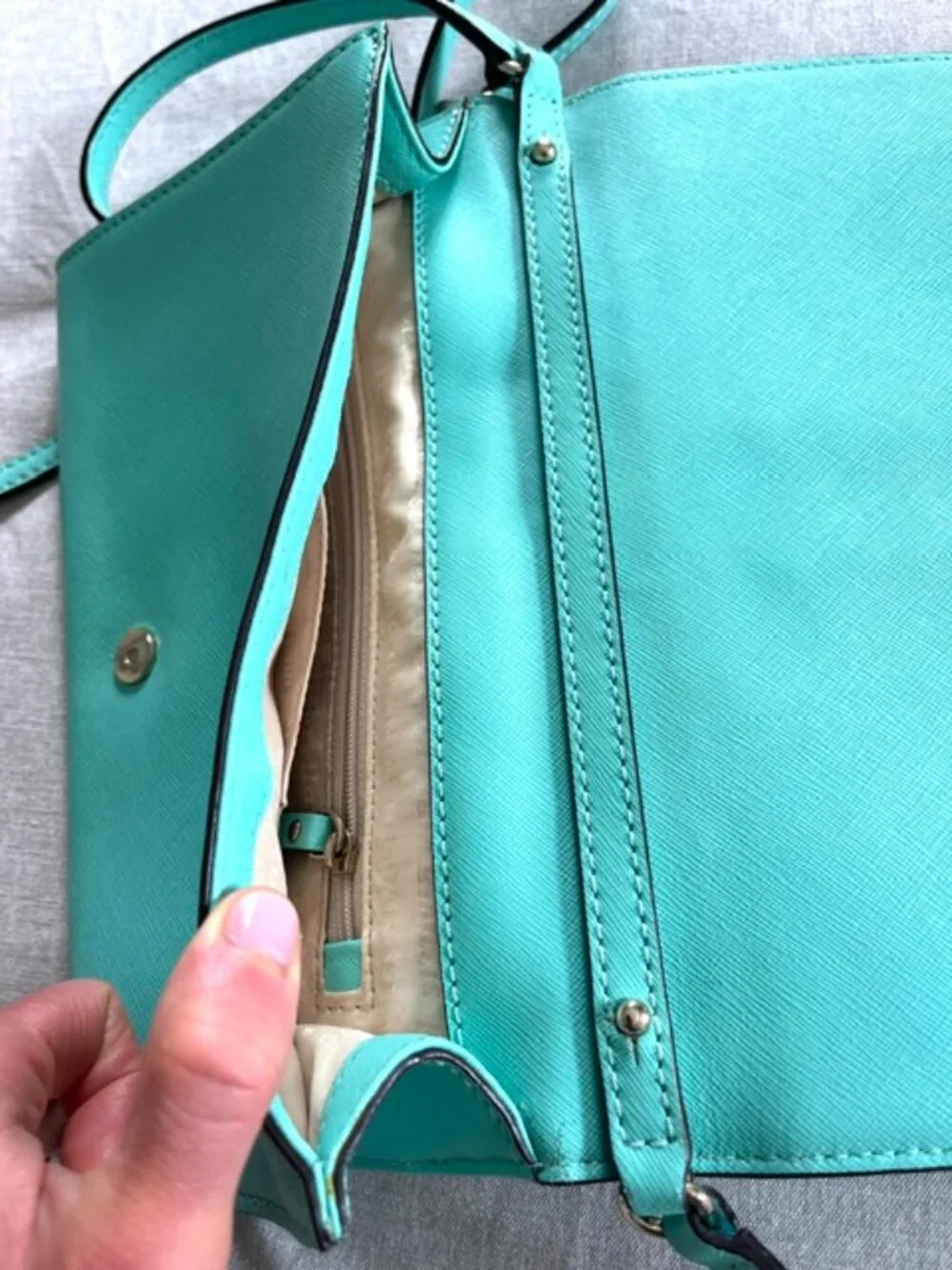 Kate Spade Turquoise Flamingo Crossbody